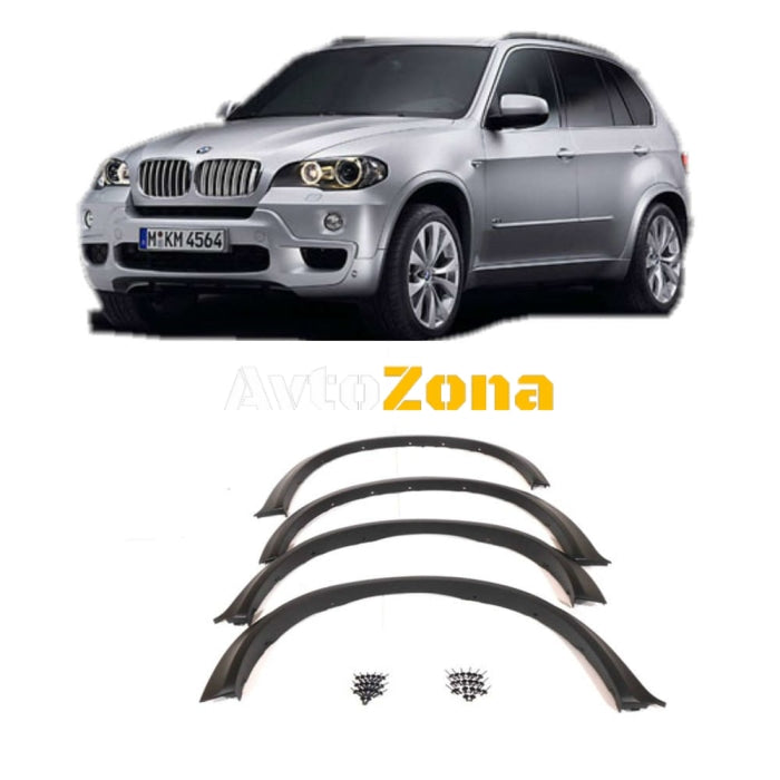 Вежди за калник - раздувки за BMW X5 E70 (2007-2015) - M-Tech - Avtozona