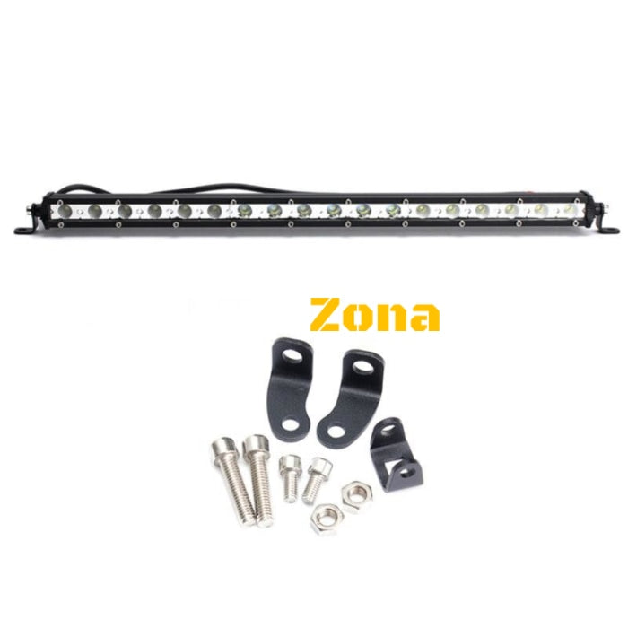 49,5 См Мощен LED бар с Комбинирана Combo светлина 54W 18 LED 12V 24V АТВ Джип 4х4 Offroad - Avtozona