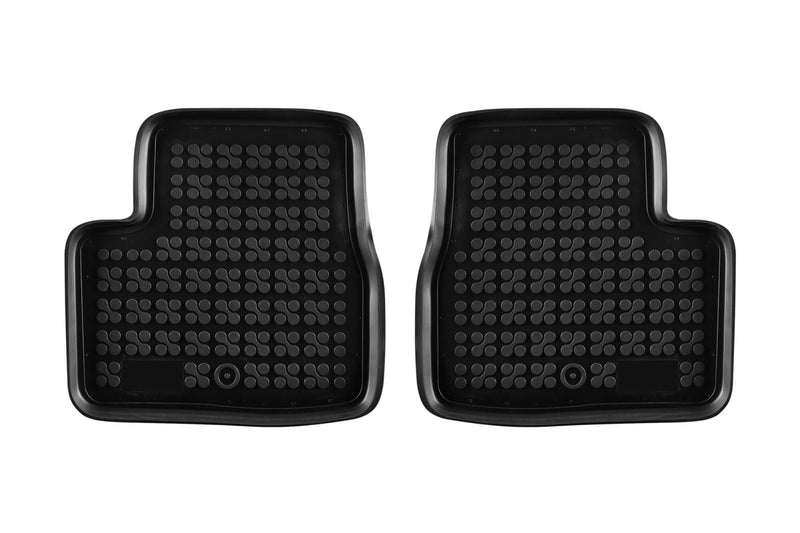 Covorașe din cauciuc Rezaw-Plast pentru Peugeot 2008 (2012-2019), 4 părți, negru
