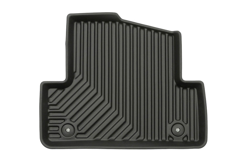 2.5D Гумени стелки Frogum №77 за Volvo V40 (2012–2019) – 4 части, черни