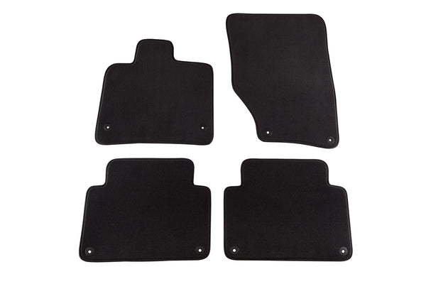 Мокетни стелки Petex за Audi Q7 (2006–2015) Style, 4 части, черни, захват B018