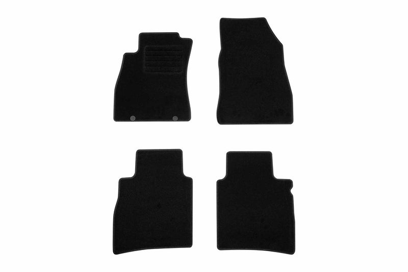 Мокетни стелки Rigum за Nissan Pulsar (2014+), 4 части, черни