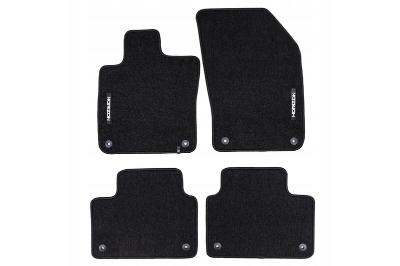 Covorașe Frogum Horizon pentru Volvo S60 (2018+), 4 bucăți, negru