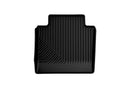 2.5D Гумени стелки Frogum №77 за Nissan Qashqai +2 (2006–2013), 4 части, черни