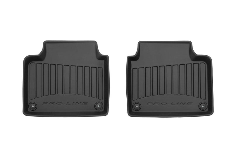 3D Гумени стелки Frogum за Volvo V90 (2016+) – 4 части, черни