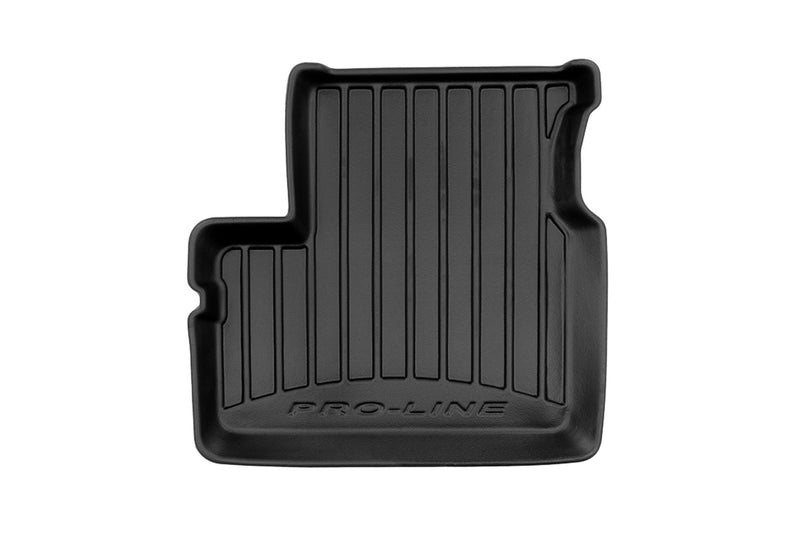 3D Гумени стелки Frogum за Nissan Micra K14 (2016 +), 4 части, черни