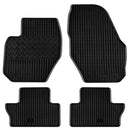 Covorașe de cauciuc Rigum pentru Volvo S60 (2011+) - 4 bucăți, negru