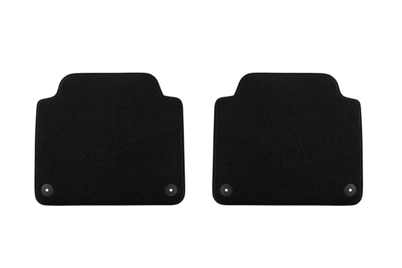 Мокетни стелки Petex за Audi A8 (2017+), 4 части, черни, Saturn, захват B01A8