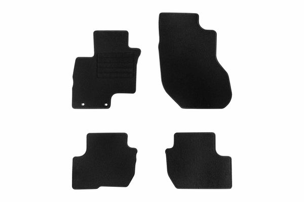 Мокетни стелки Rigum за Mitsubishi Outlander PHEV (2012–2021), 4 части, черни