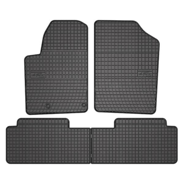 Covorașe de cauciuc Frogum pentru Peugeot Partner I (1999-2010), 4 părți, negru