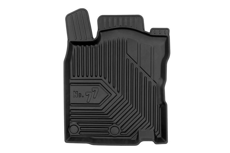 2.5D Гумени стелки Frogum №77 за Nissan Qashqai (2013–2021), 4 части, черни