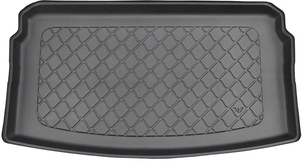 Șină de raft Aristar pentru VW Polo VI 2G (AW) hatchback 5 uși, poziția inferioară a portbagajului - podea detașabilă în poziția inferioară (10.2017+)