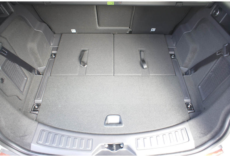 Rack rail Aristar pentru Land Rover Discovery Sport L550 SUV 5 uși (2015+) 5/7 locuri, al 3-lea rând pliat, de asemenea, pentru modelele cu șine montate, deschidere dreapta pliabil, potrivit pentru versiunea facelift