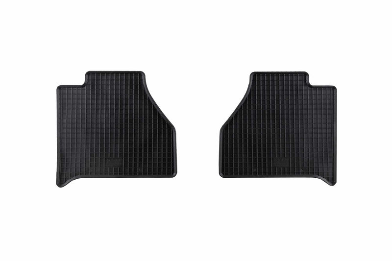 Гумени стелки Rigum за Nissan Navara D/C (2010+), комплект 4 части, черни