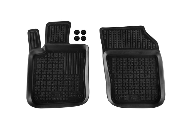 Covorașe din cauciuc Rezaw-Plast pentru Volvo S60 (2018+) - 4 bucăți, negru