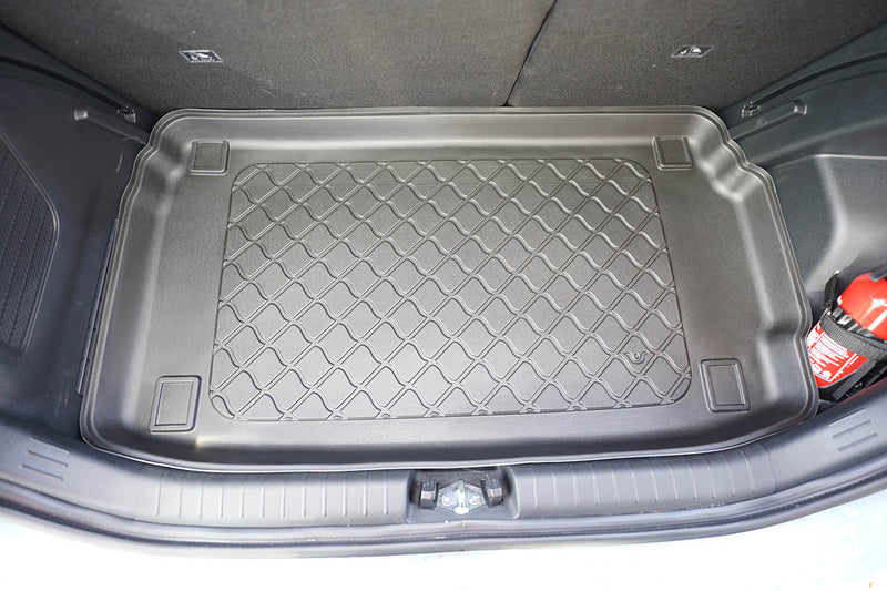 Șină pentru raft Aristar pentru Hyundai i20 III (BC3) Hatchback (5 uși) (10.2020+) - poziția superioară a portbagajului (podea dublă în poziția cea mai înaltă)