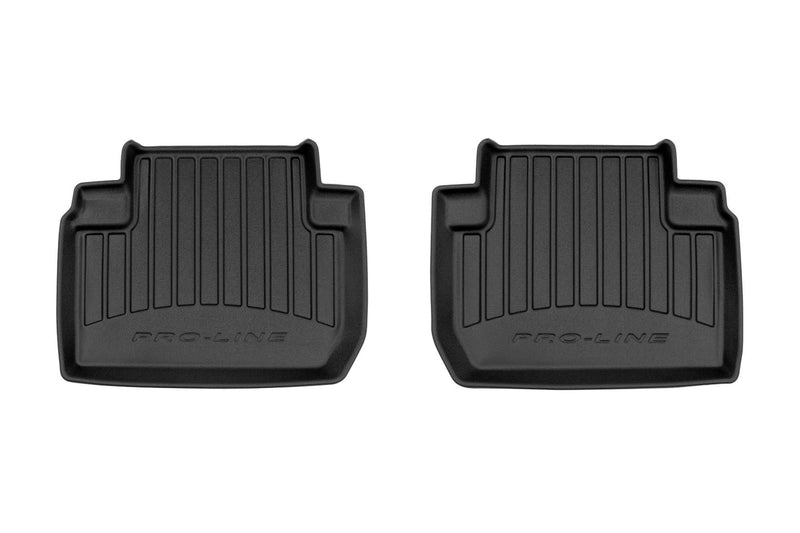 3D Гумени стелки Frogum за Mitsubishi Outlander (2012–2021), 4 части, черни