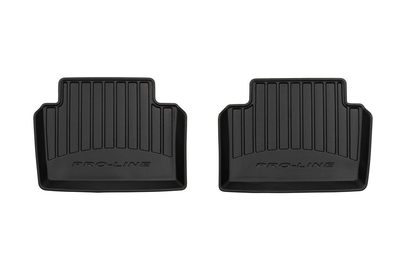 3D Гумени стелки Frogum за Nissan Qashqai (2006–2013) Tekna, 4 части, черни