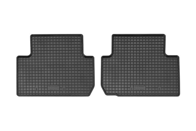 Гумени стелки Rigum за Mitsubishi Eclipse Cross (2018+), 4 части, черни