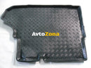 Твърда гумена стелка за багажник за Mitsubishi Lancer (2008 + ) sedan with subwoofer - Avtozona
