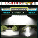 57.7 см Диоден LED Бар - 78W Ултра Тънък 12D Рефлектор - Avtozona