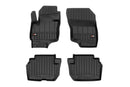 3D Гумени стелки Frogum за Mitsubishi Outlander Hybrid (2014–2019), 4 части, черни