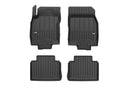3D Гумени стелки Frogum за Nissan X-Trail (2017–2021), 4 части, черни