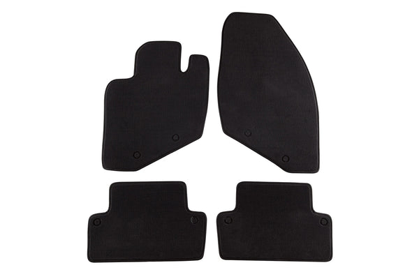 Covorașe Petex pentru Volvo S60 (2000-2010), Style, 4 părți, negru, aderență B158