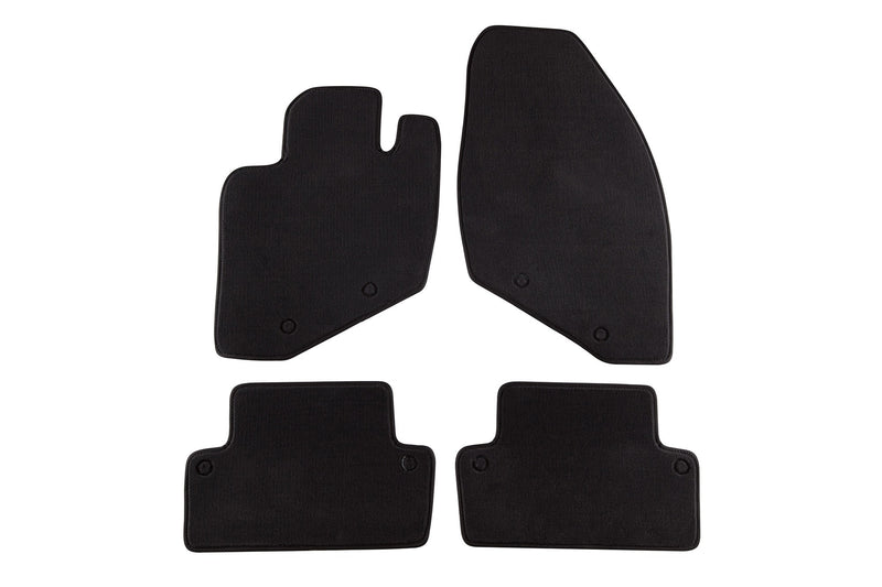 Covorașe Petex pentru Volvo S60 (2000-2010), Style, 4 părți, negru, aderență B158