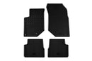 Covorașe din cauciuc Rigum pentru Peugeot 208 (2019+) - 4 bucăți, negru