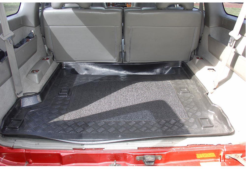 Rack rail Aristar pentru Nissan Patrol GR II Y61 (1998-2010) SUV cu 5/7 locuri și al treilea rând ridicat