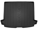 Căptușeală din cauciuc Frogum DRY ZONE pentru portbagajul Renault Clio break (2013–2017), cu portbagaj în poziție superioară