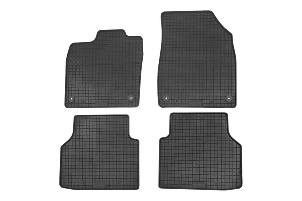 Гумени стелки Petex за Audi Q4 E-Tron (2021 +), 4 части – Черни