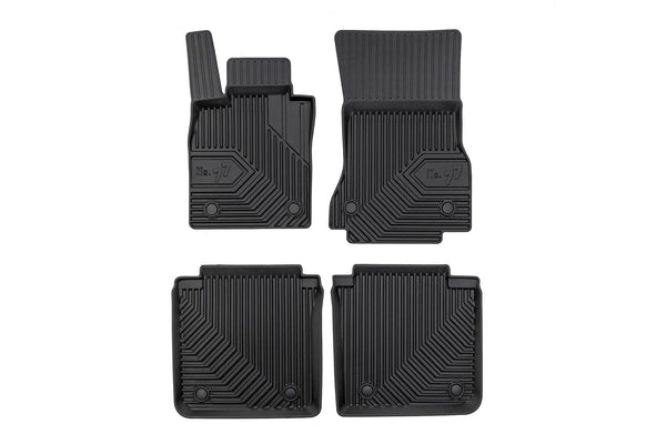 2.5D Гумени стелки Frogum №77 за BMW серия 7 G70, i7 (2020+), 4 части, черни