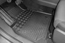 Гумени стелки Rigum за Mini Cooper F55/F56 3 и 5 врати (2013+), 4 части, черни