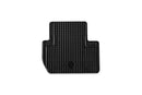 Covorașe de cauciuc Gumarny Zubri pentru Peugeot 4007 (2007-2012) - 4 părți, negru
