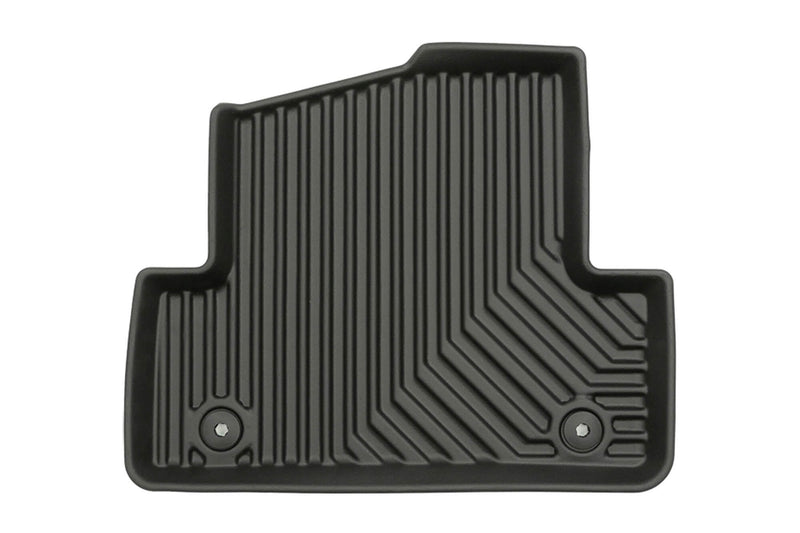 2.5D Гумени стелки Frogum №77 за Volvo V40 (2012–2019) – 4 части, черни