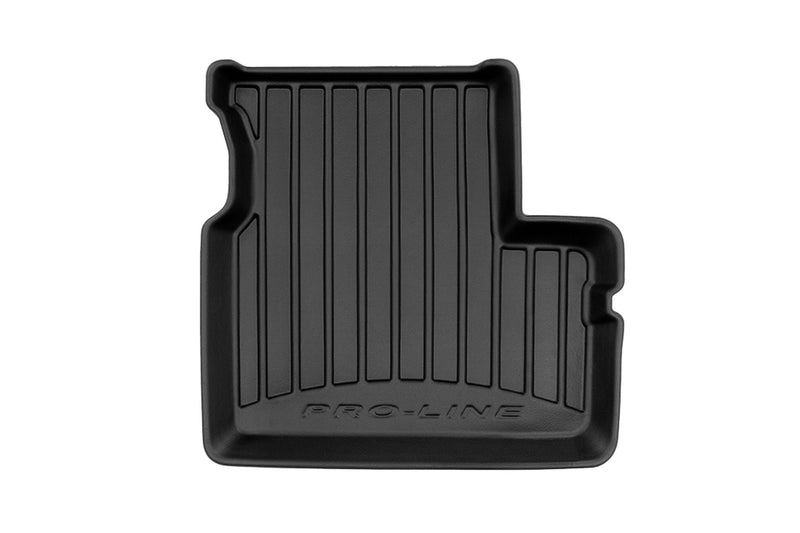 3D Гумени стелки Frogum за Nissan Micra K14 (2016 +), 4 части, черни