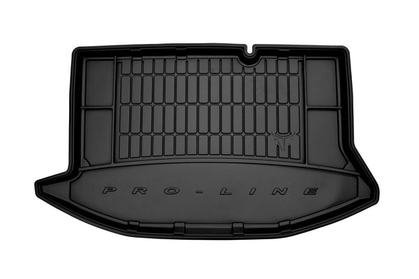 Covoraș de portbagaj din cauciuc Frogum pentru Ford Fiesta (2008-2017) cu buzunare laterale, cu organizator și scaune spate reglabile