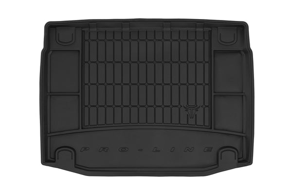 Covoraș de portbagaj din cauciuc Frogum pentru Kia Ceed hatchback (2018+) poziția inferioară a portbagajului