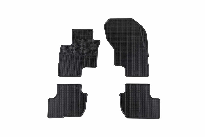 Гумени стелки Rigum за Mitsubishi Eclipse Cross PHEV (2021+), 4 части, черни