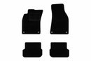 Мокетни стелки Rigum за Audi A6 (2006–2011), 4 части, черни