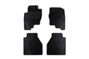 Гумени стелки Rigum за Nissan Pathfinder (2006+), 4 части, черни