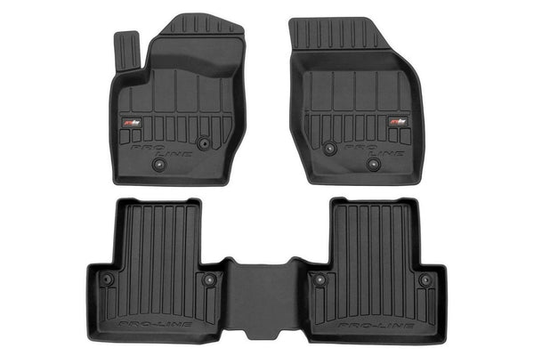 3D гумени стелки Frogum за Volvo XC90 (2003–2014) – 3 броя, черни