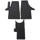 Gumeni stelki Petex pentru VW T5 (2003-2015) și T6 (2015+), predni, 2 locuri, 3 piese