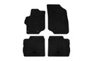 Гумени стелки Gumarny Zubri за Peugeot 301 (2012+) – 4 части, черни