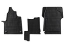 Covorașe din cauciuc Petex pentru Peugeot Expert (2016+) 3 părți, negru, grip B252