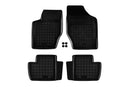 Гумени стелки Rezaw-Plast за Peugeot 308 (2007–2013), 4 части, черни
