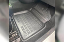 Covorașe din cauciuc Rezaw-Plast pentru Peugeot Partner (2008-2018), 3 părți, negru