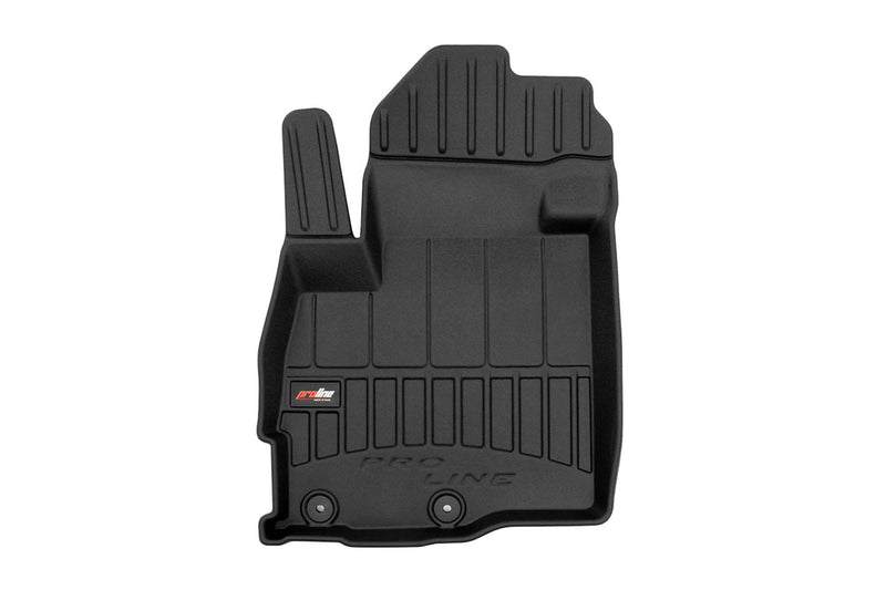 3D Гумени стелки Frogum за Mitsubishi Outlander (2006–2012), 3 части, черни